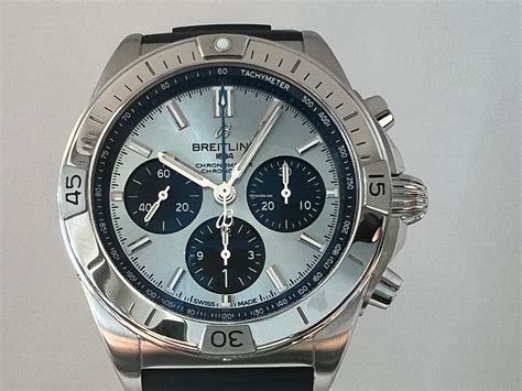 breitling blue angles watch|breitling ice blue chronomat.